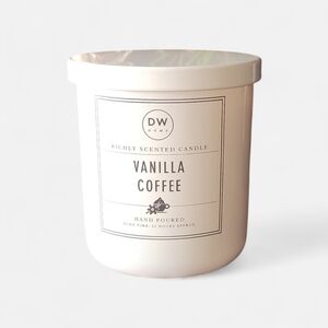 DW Home Vanilla Coffee Candle Hand Poured Single Wick